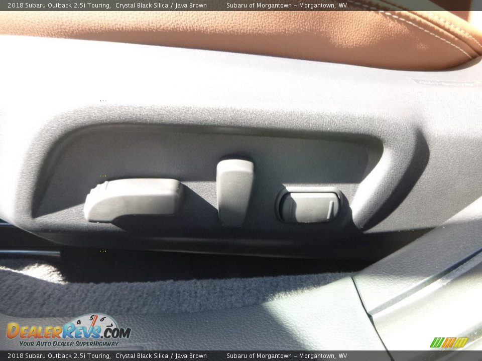 2018 Subaru Outback 2.5i Touring Crystal Black Silica / Java Brown Photo #15