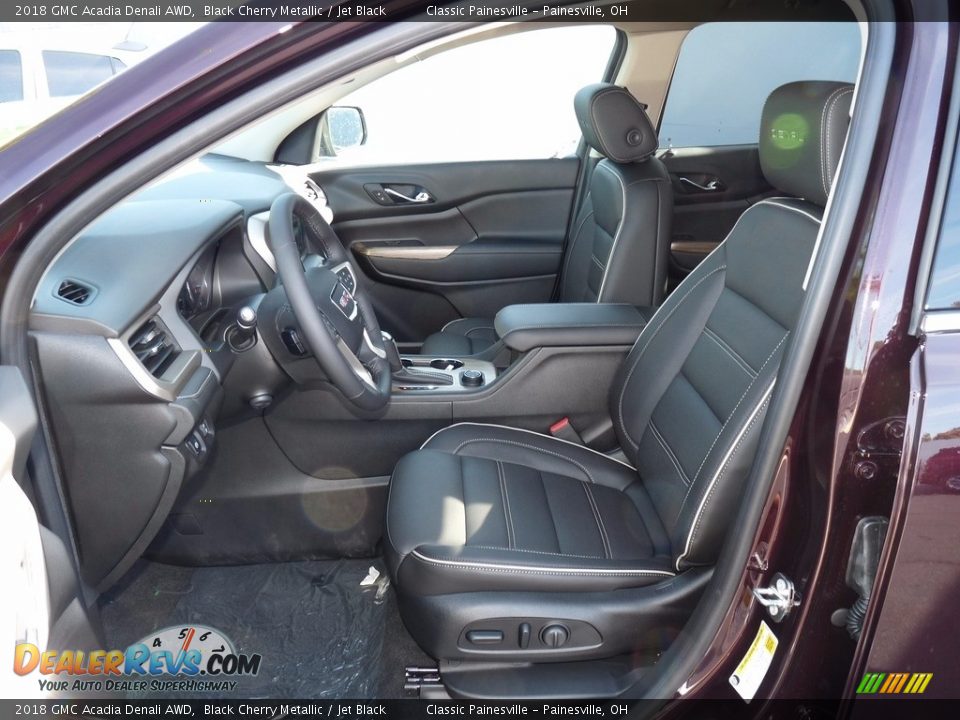 2018 GMC Acadia Denali AWD Black Cherry Metallic / Jet Black Photo #7