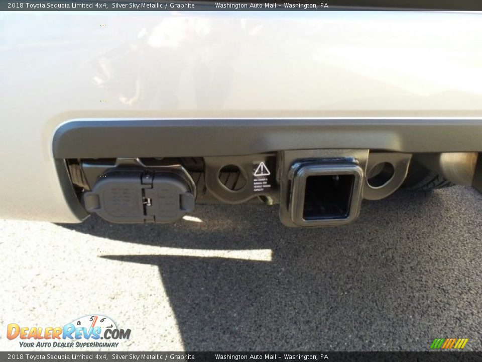 2018 Toyota Sequoia Limited 4x4 Silver Sky Metallic / Graphite Photo #8