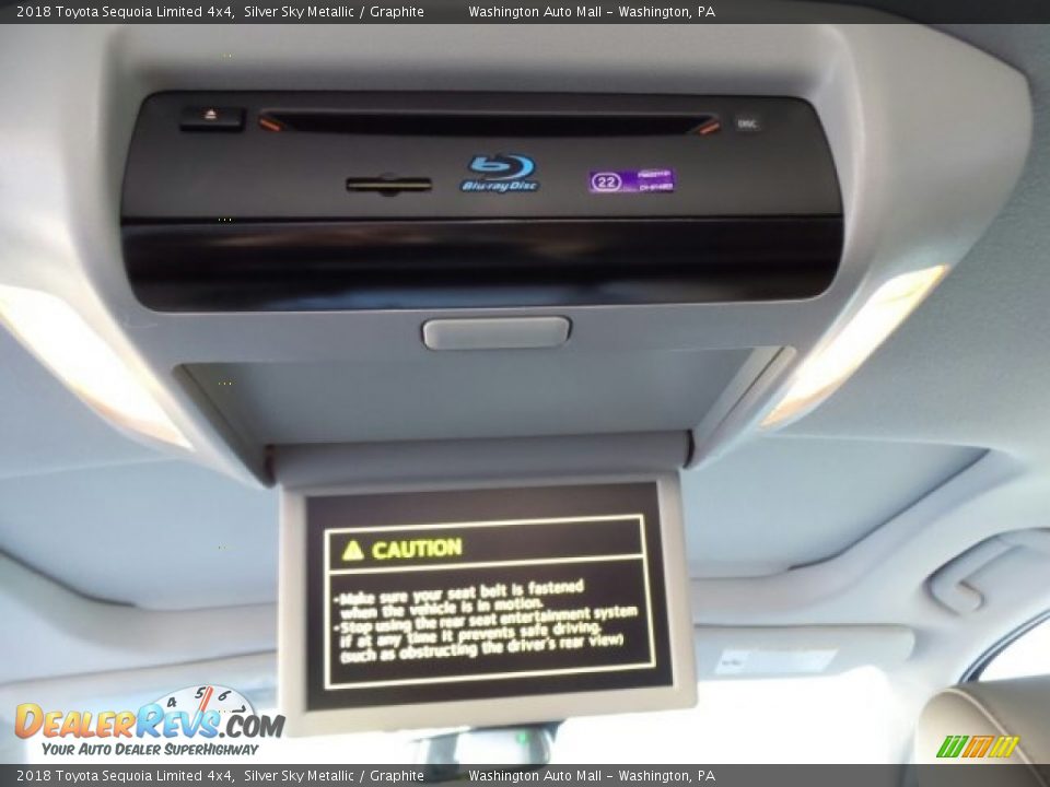 2018 Toyota Sequoia Limited 4x4 Silver Sky Metallic / Graphite Photo #15