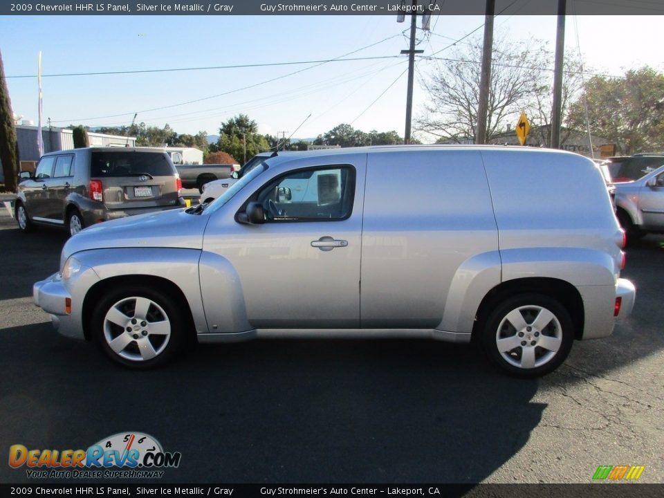 2009 Chevrolet HHR LS Panel Silver Ice Metallic / Gray Photo #4