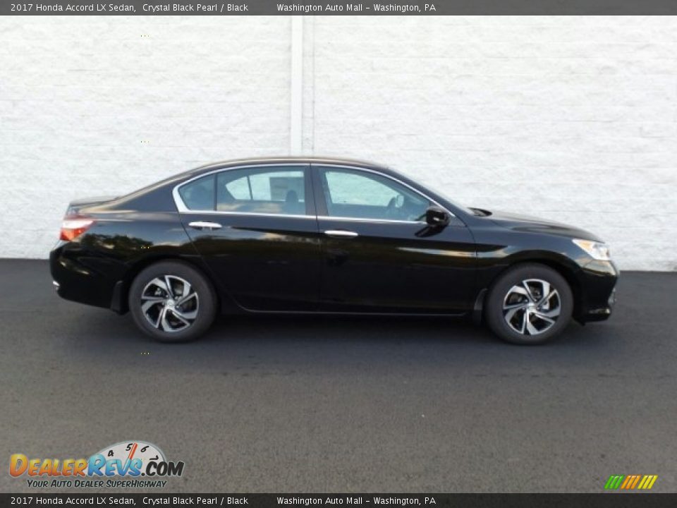 2017 Honda Accord LX Sedan Crystal Black Pearl / Black Photo #2