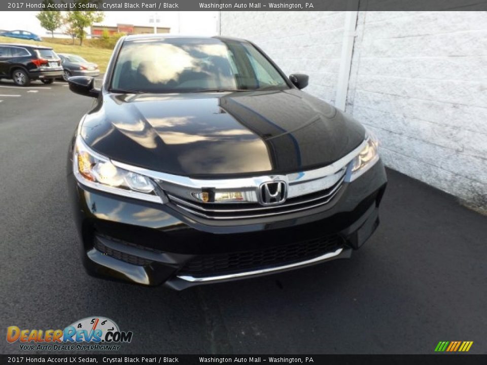 2017 Honda Accord LX Sedan Crystal Black Pearl / Black Photo #3