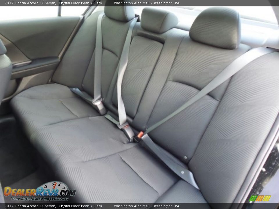 2017 Honda Accord LX Sedan Crystal Black Pearl / Black Photo #10