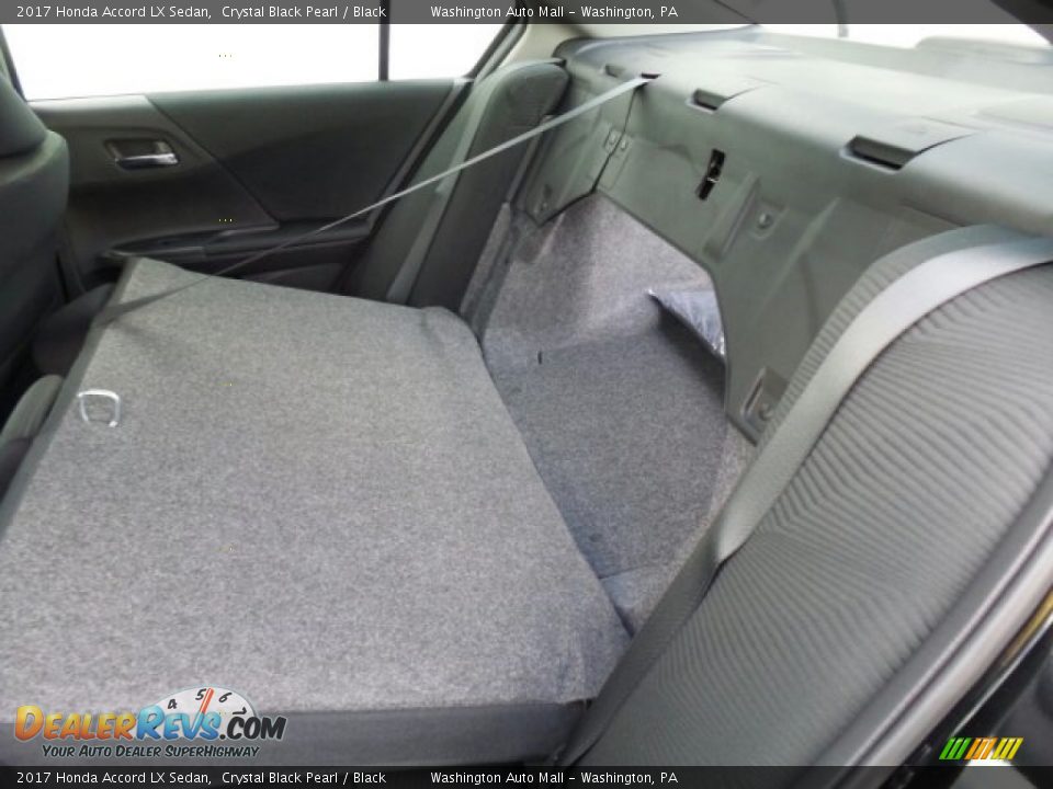 2017 Honda Accord LX Sedan Crystal Black Pearl / Black Photo #12