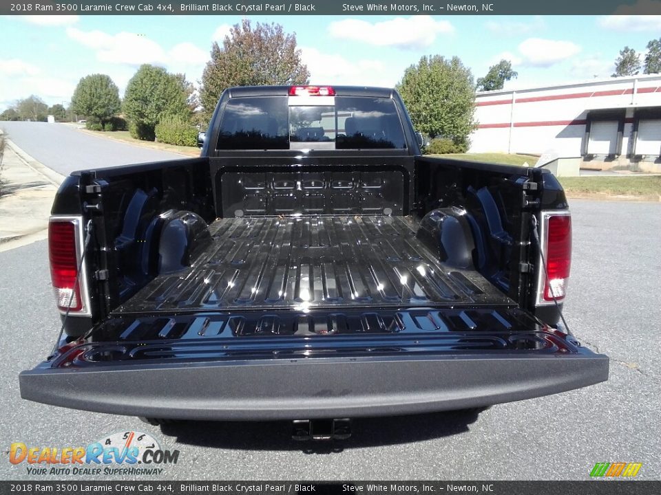 2018 Ram 3500 Laramie Crew Cab 4x4 Brilliant Black Crystal Pearl / Black Photo #11