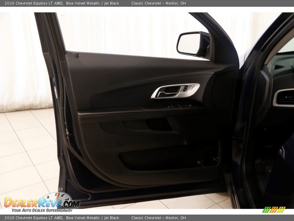2016 Chevrolet Equinox LT AWD Blue Velvet Metallic / Jet Black Photo #4