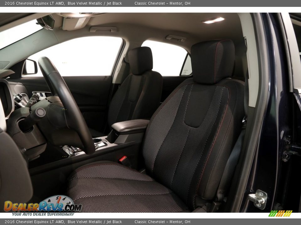 2016 Chevrolet Equinox LT AWD Blue Velvet Metallic / Jet Black Photo #5
