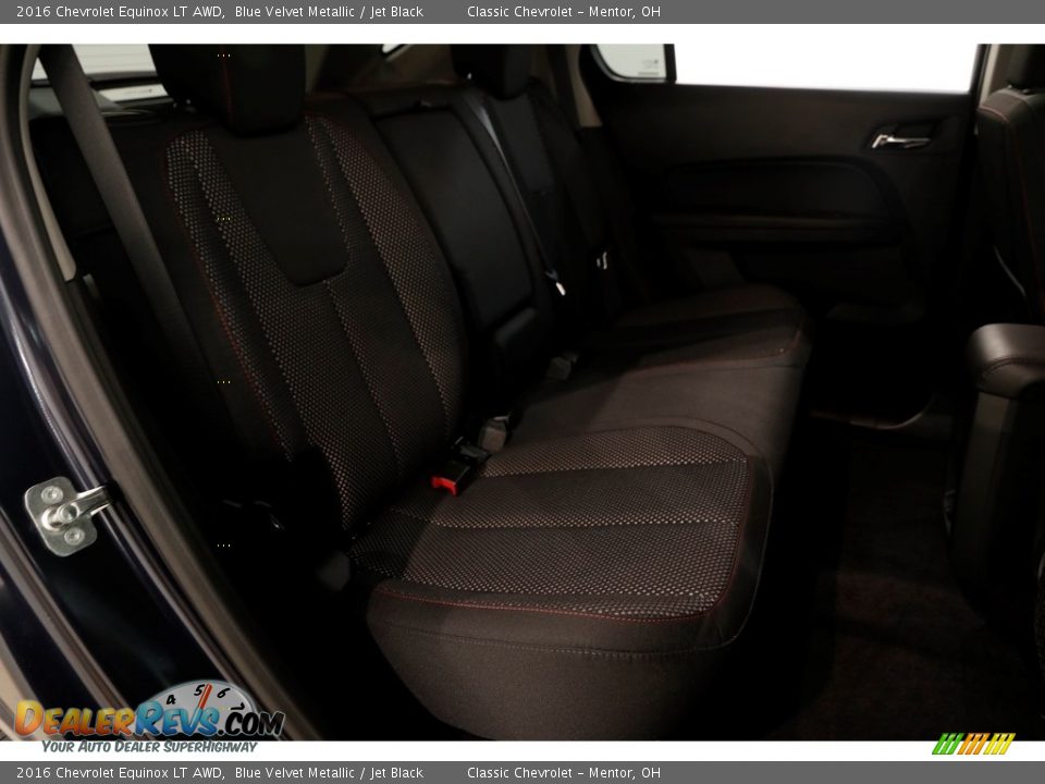 2016 Chevrolet Equinox LT AWD Blue Velvet Metallic / Jet Black Photo #15