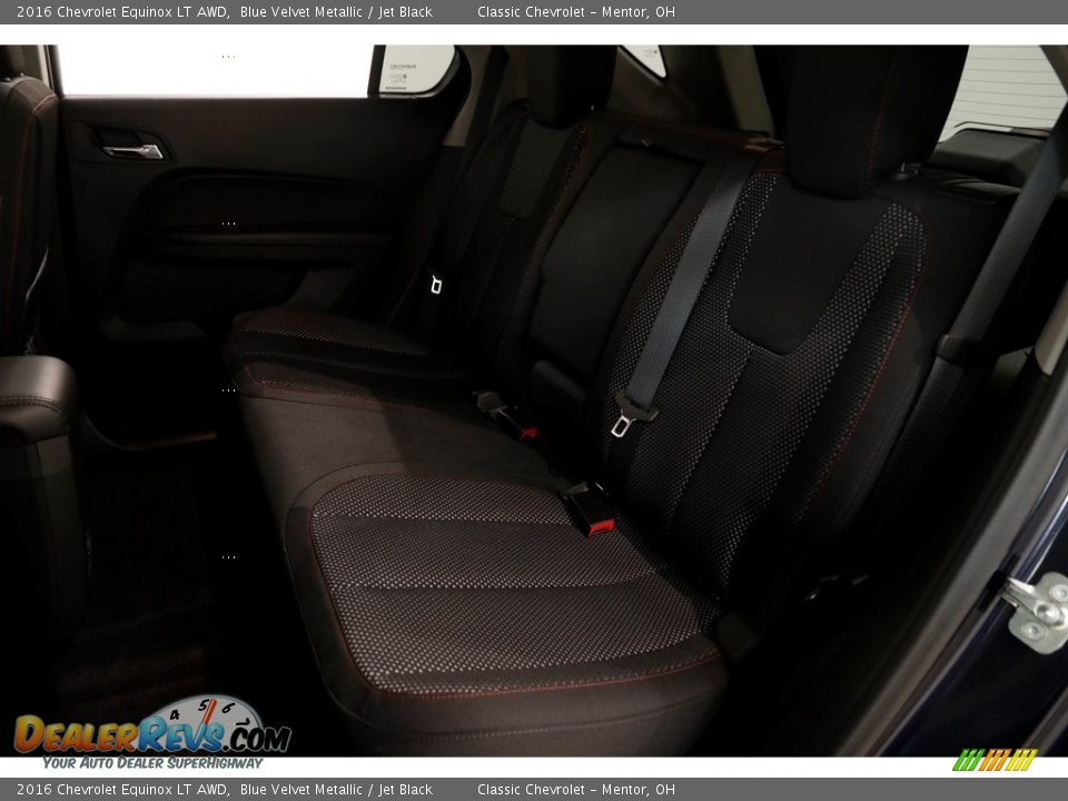 2016 Chevrolet Equinox LT AWD Blue Velvet Metallic / Jet Black Photo #16