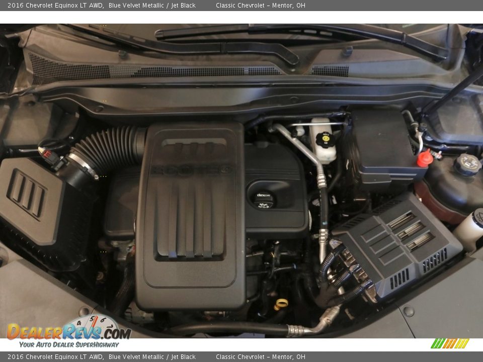 2016 Chevrolet Equinox LT AWD Blue Velvet Metallic / Jet Black Photo #18