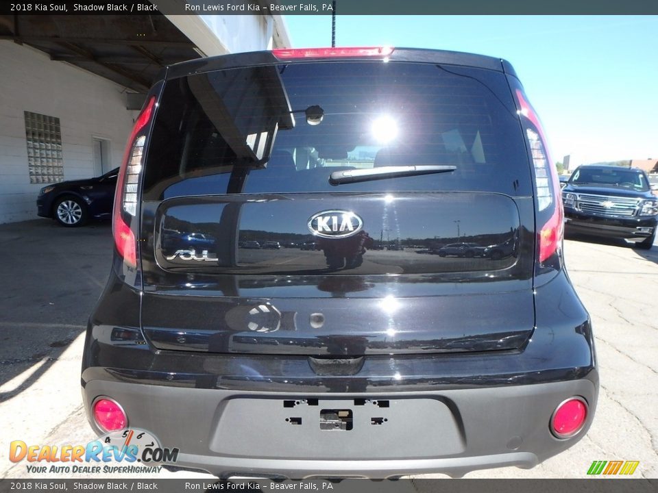 2018 Kia Soul Shadow Black / Black Photo #3