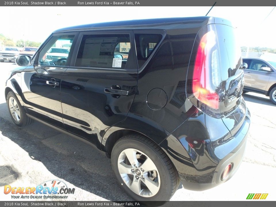 2018 Kia Soul Shadow Black / Black Photo #5