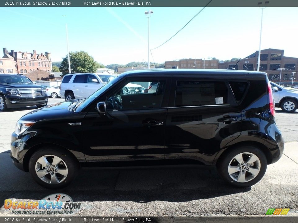 2018 Kia Soul Shadow Black / Black Photo #6