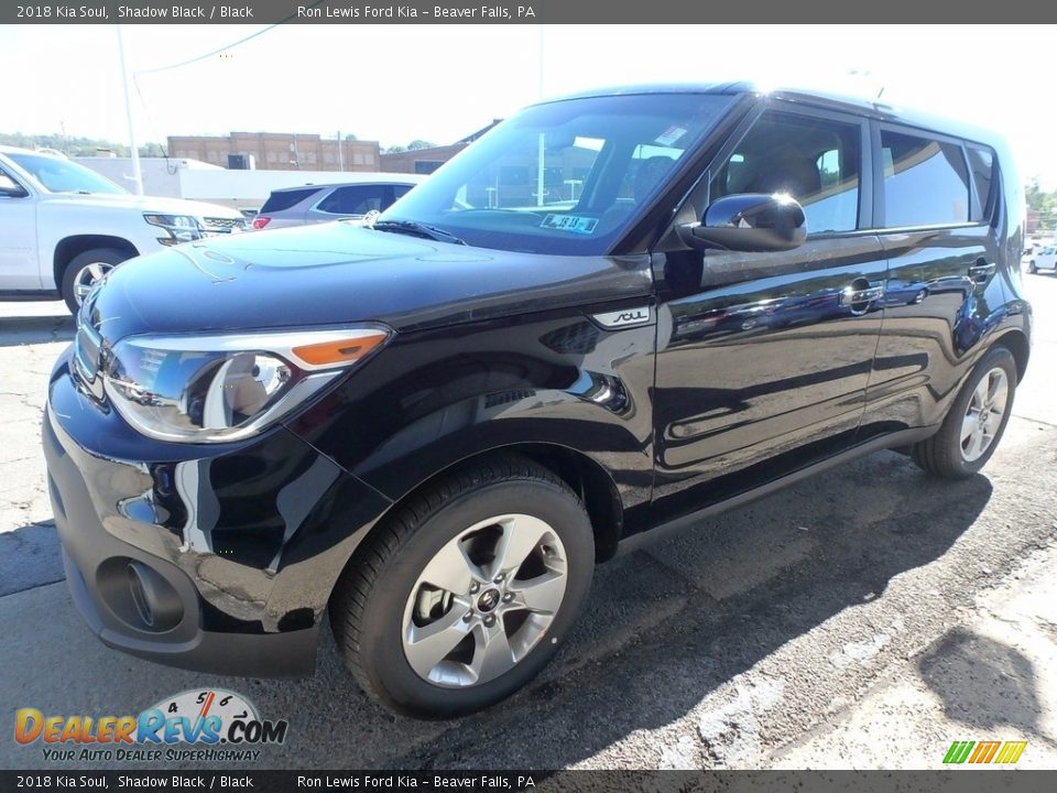 2018 Kia Soul Shadow Black / Black Photo #7