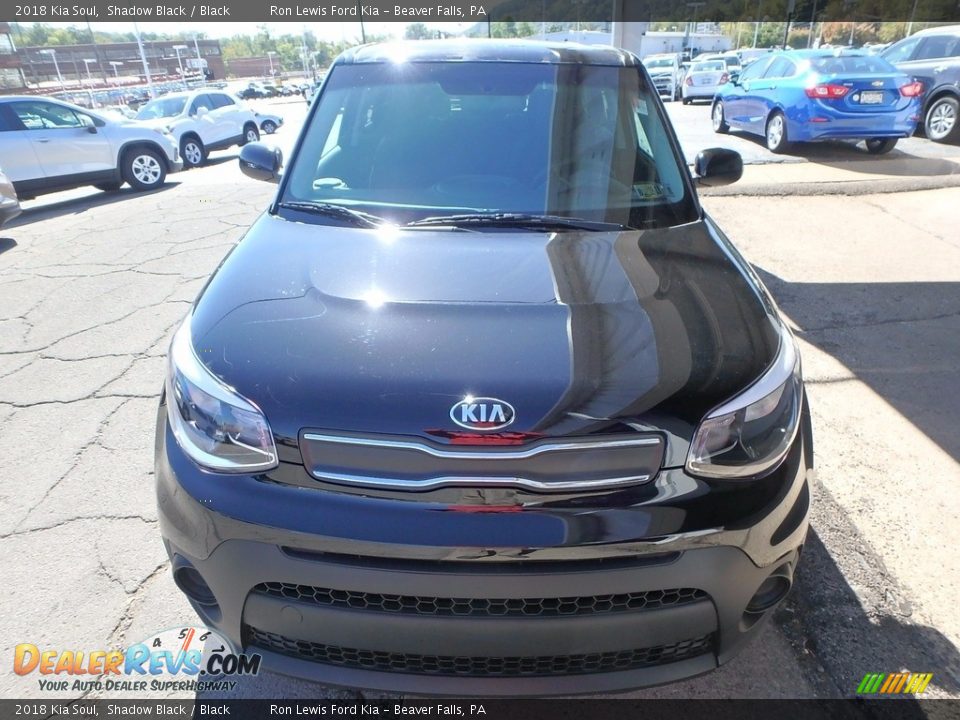 2018 Kia Soul Shadow Black / Black Photo #8