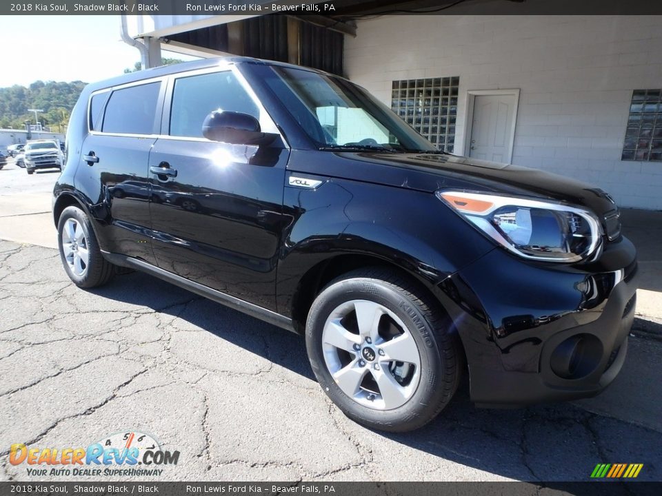 2018 Kia Soul Shadow Black / Black Photo #9