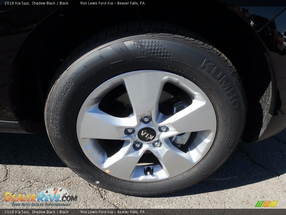 2018 Kia Soul Shadow Black / Black Photo #10