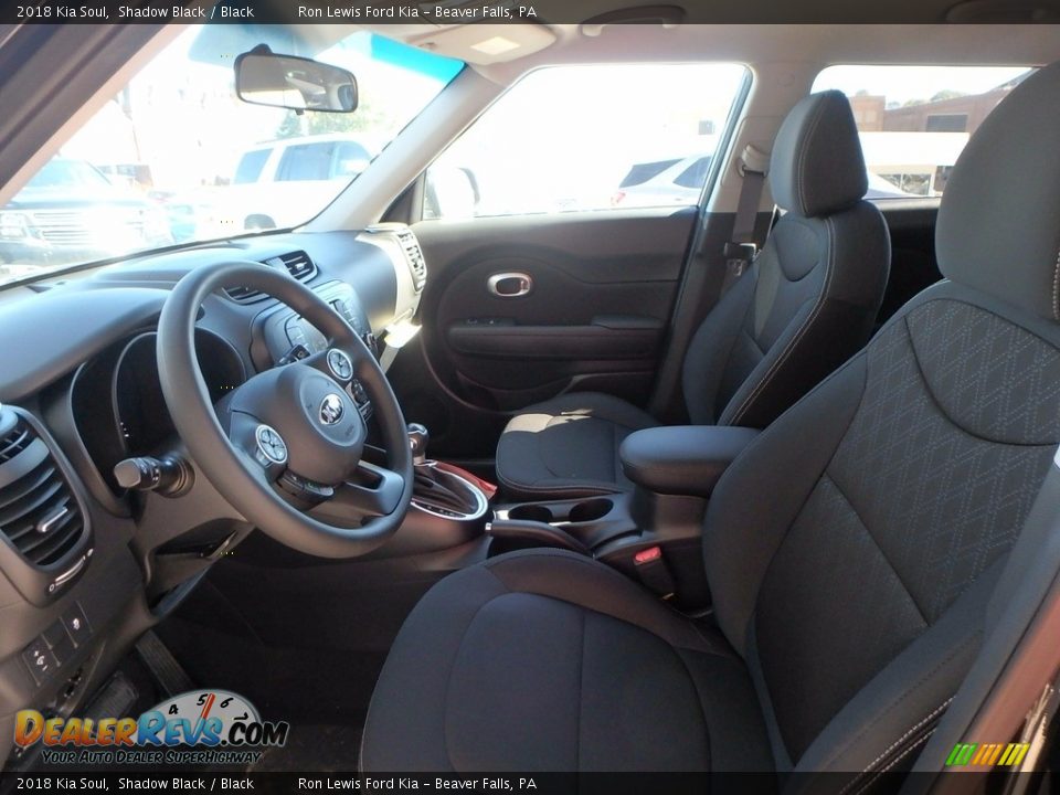 2018 Kia Soul Shadow Black / Black Photo #11