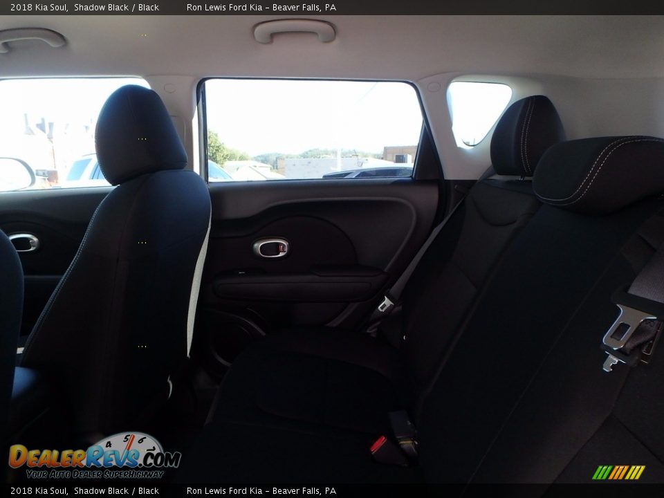 2018 Kia Soul Shadow Black / Black Photo #12
