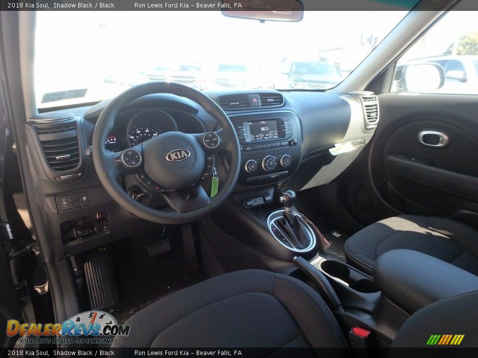 2018 Kia Soul Shadow Black / Black Photo #13