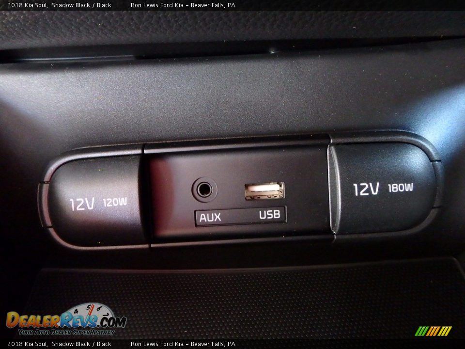 2018 Kia Soul Shadow Black / Black Photo #19