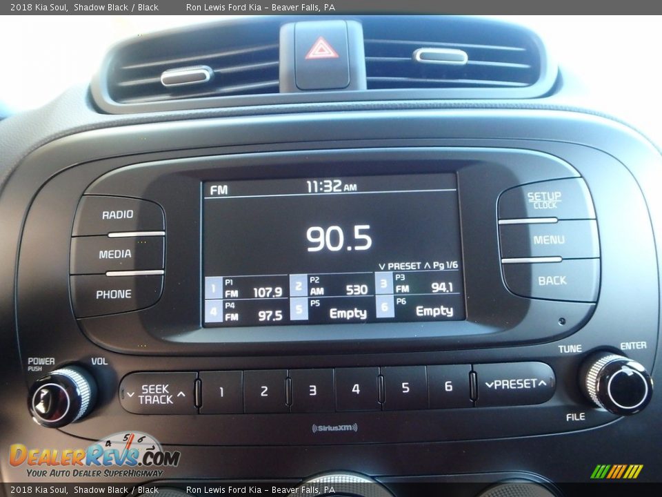 2018 Kia Soul Shadow Black / Black Photo #20