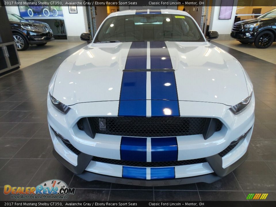 2017 Ford Mustang Shelby GT350 Avalanche Gray / Ebony Recaro Sport Seats Photo #3