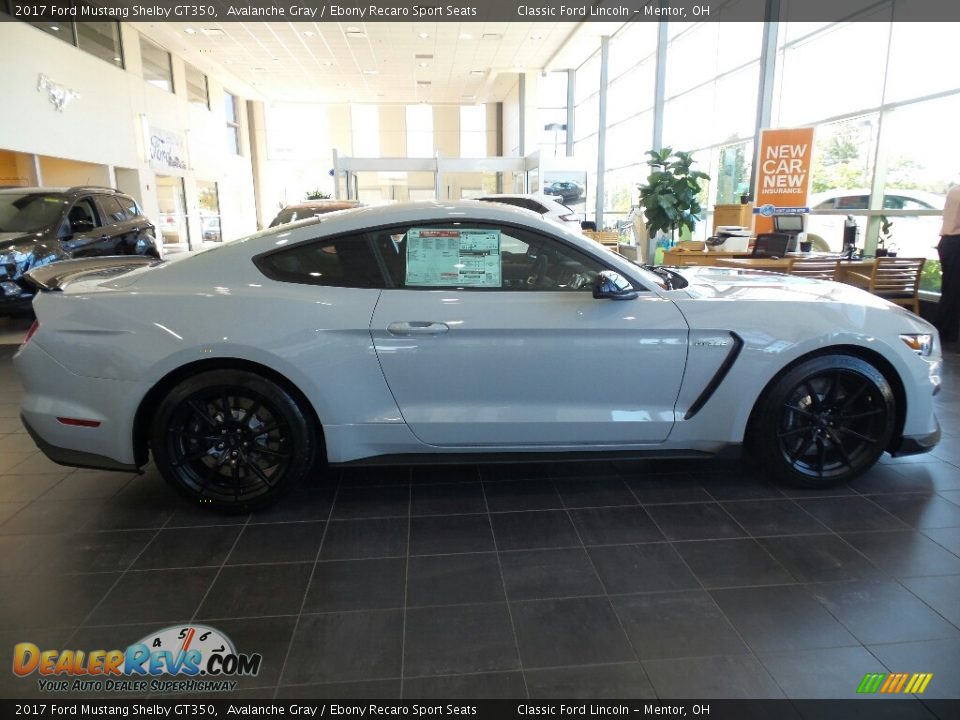 Avalanche Gray 2017 Ford Mustang Shelby GT350 Photo #4