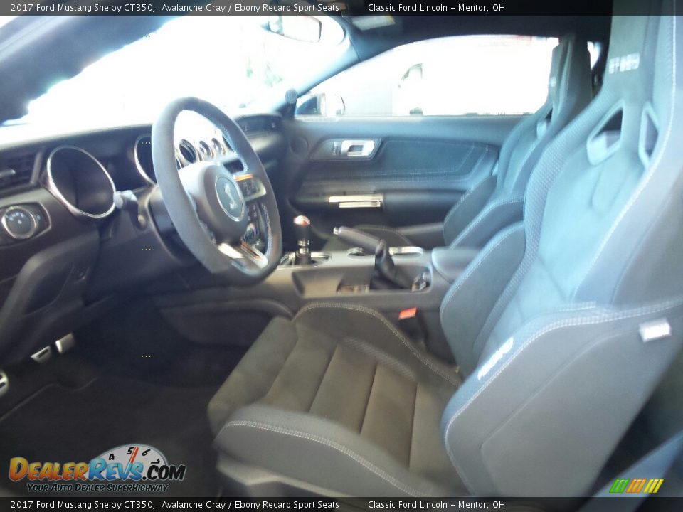 Front Seat of 2017 Ford Mustang Shelby GT350 Photo #8