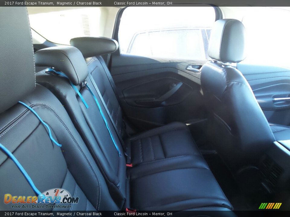 2017 Ford Escape Titanium Magnetic / Charcoal Black Photo #4
