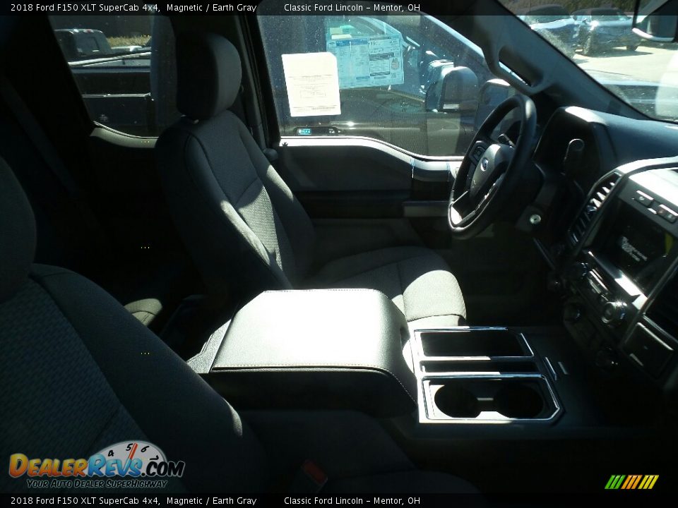 2018 Ford F150 XLT SuperCab 4x4 Magnetic / Earth Gray Photo #3