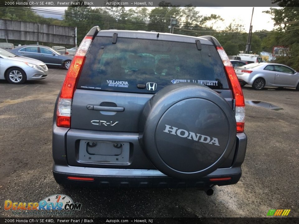 2006 Honda CR-V SE 4WD Pewter Pearl / Black Photo #4
