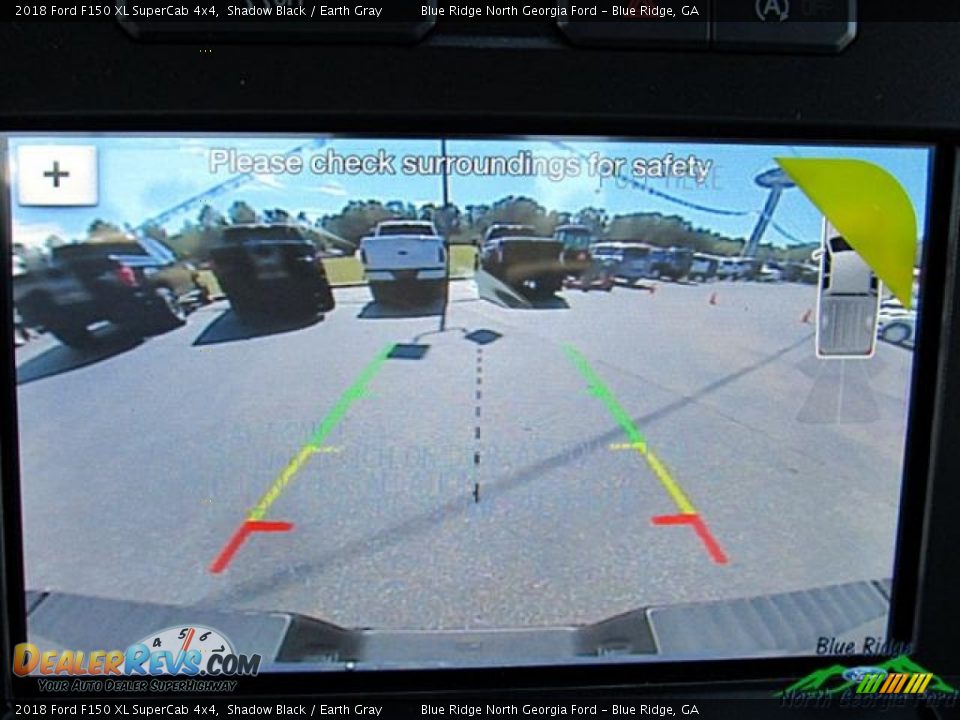 2018 Ford F150 XL SuperCab 4x4 Shadow Black / Earth Gray Photo #20