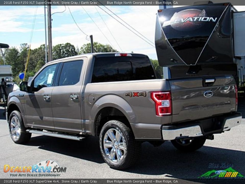 2018 Ford F150 XLT SuperCrew 4x4 Stone Gray / Earth Gray Photo #3