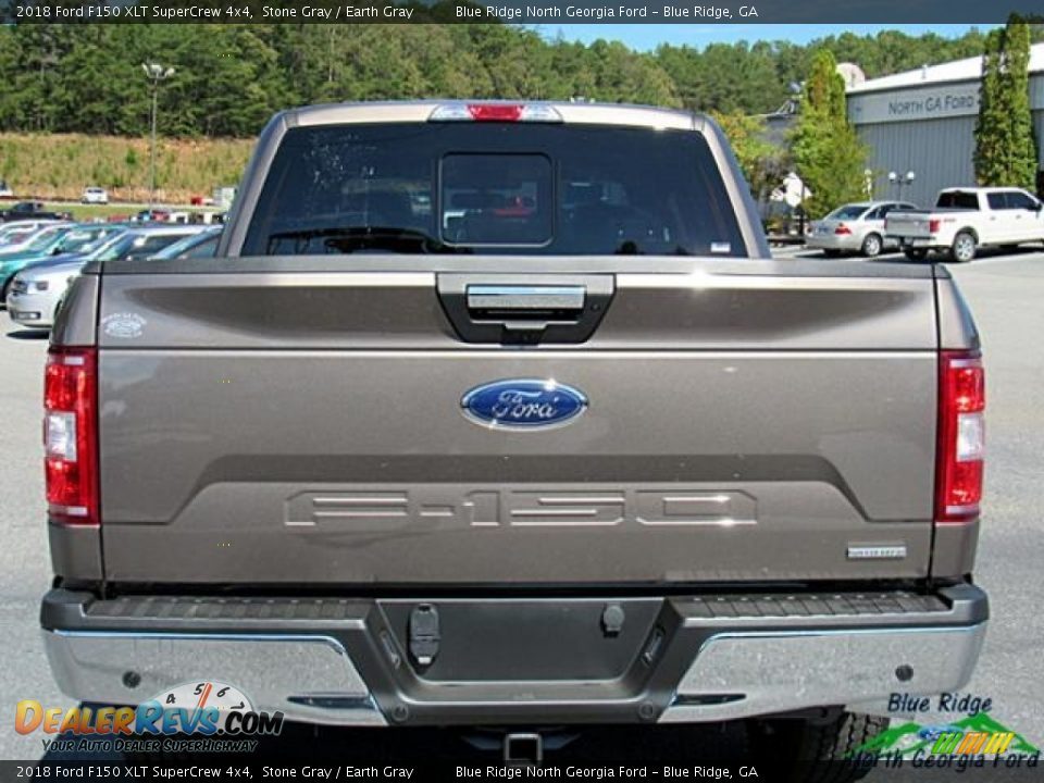 2018 Ford F150 XLT SuperCrew 4x4 Stone Gray / Earth Gray Photo #4