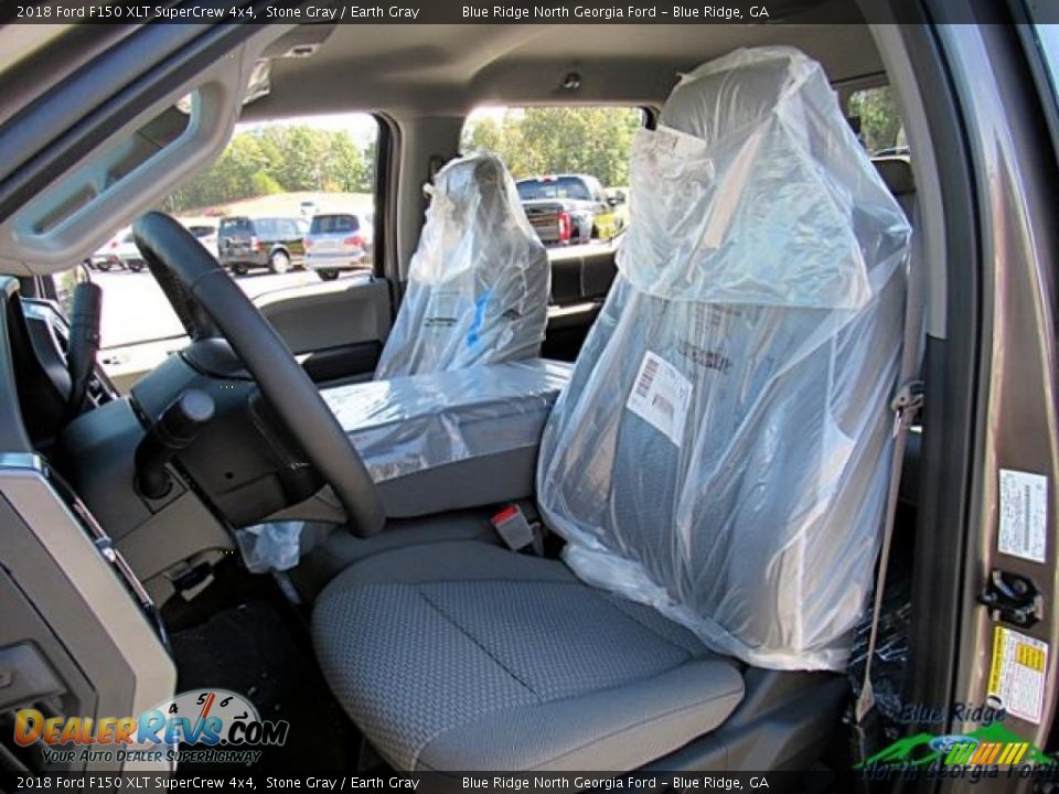 2018 Ford F150 XLT SuperCrew 4x4 Stone Gray / Earth Gray Photo #12