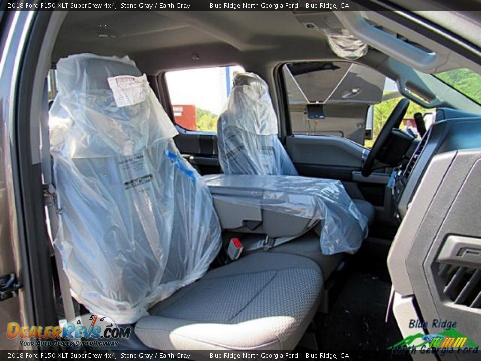 2018 Ford F150 XLT SuperCrew 4x4 Stone Gray / Earth Gray Photo #14