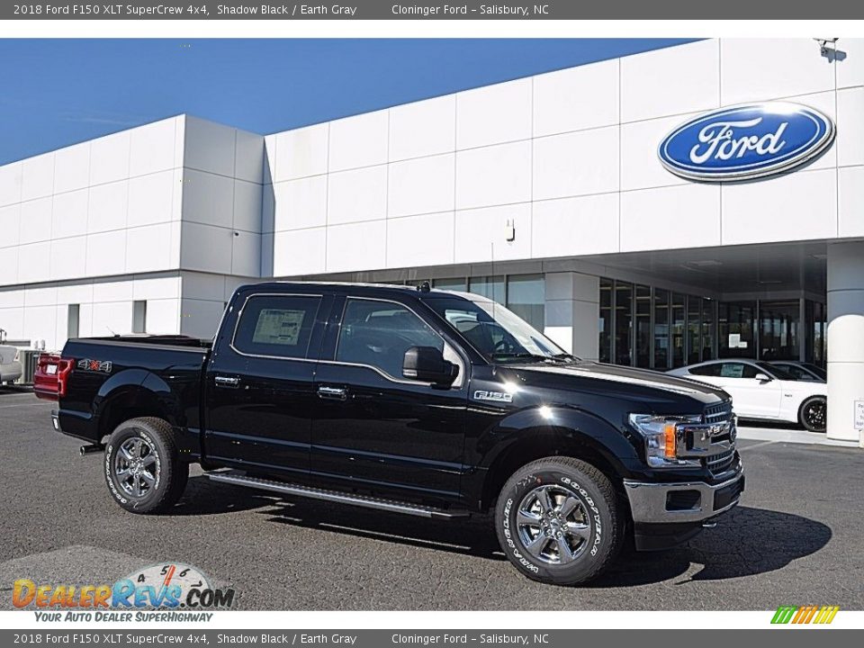 Front 3/4 View of 2018 Ford F150 XLT SuperCrew 4x4 Photo #1