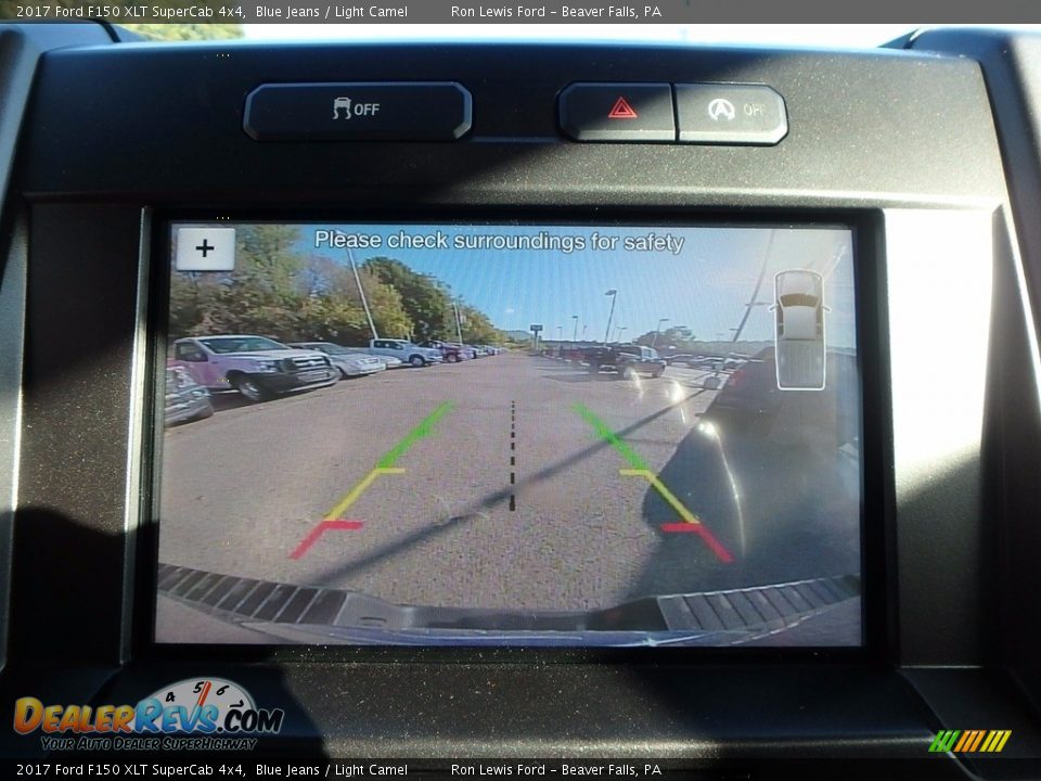 2017 Ford F150 XLT SuperCab 4x4 Blue Jeans / Light Camel Photo #20