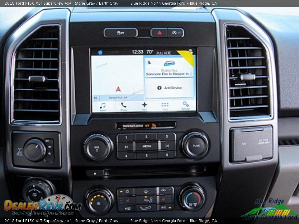 2018 Ford F150 XLT SuperCrew 4x4 Stone Gray / Earth Gray Photo #21