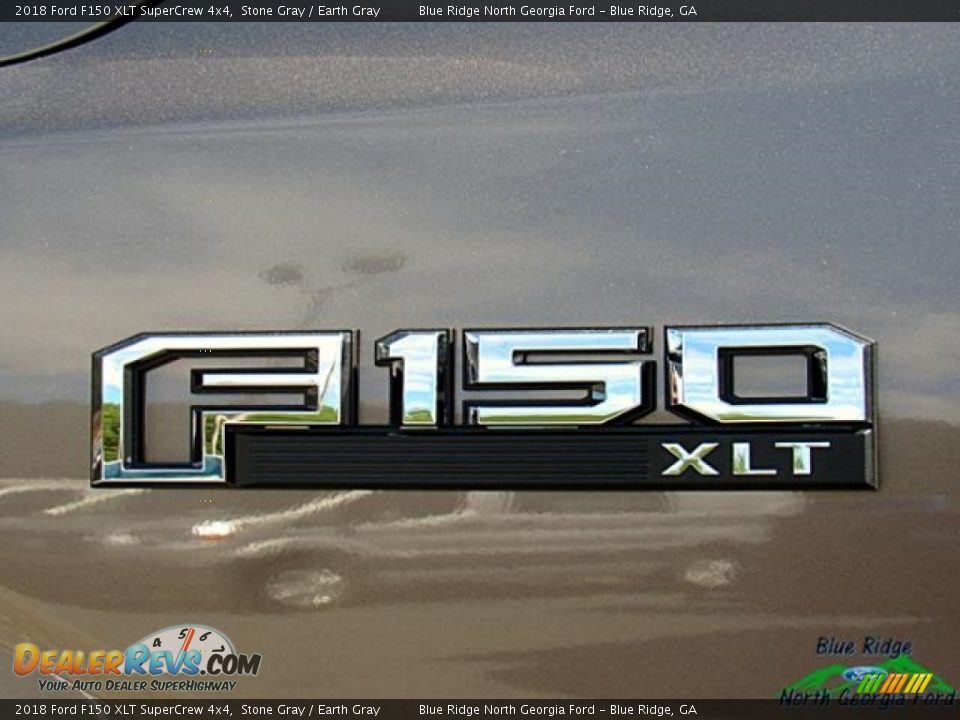 2018 Ford F150 XLT SuperCrew 4x4 Stone Gray / Earth Gray Photo #34