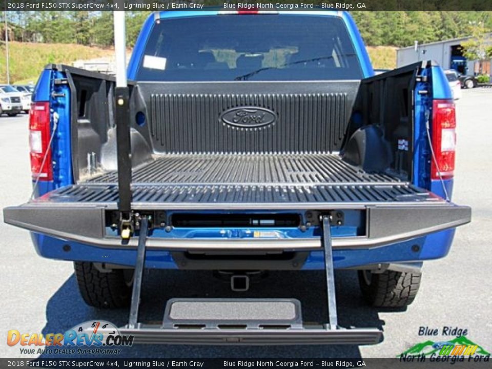 2018 Ford F150 STX SuperCrew 4x4 Lightning Blue / Earth Gray Photo #15