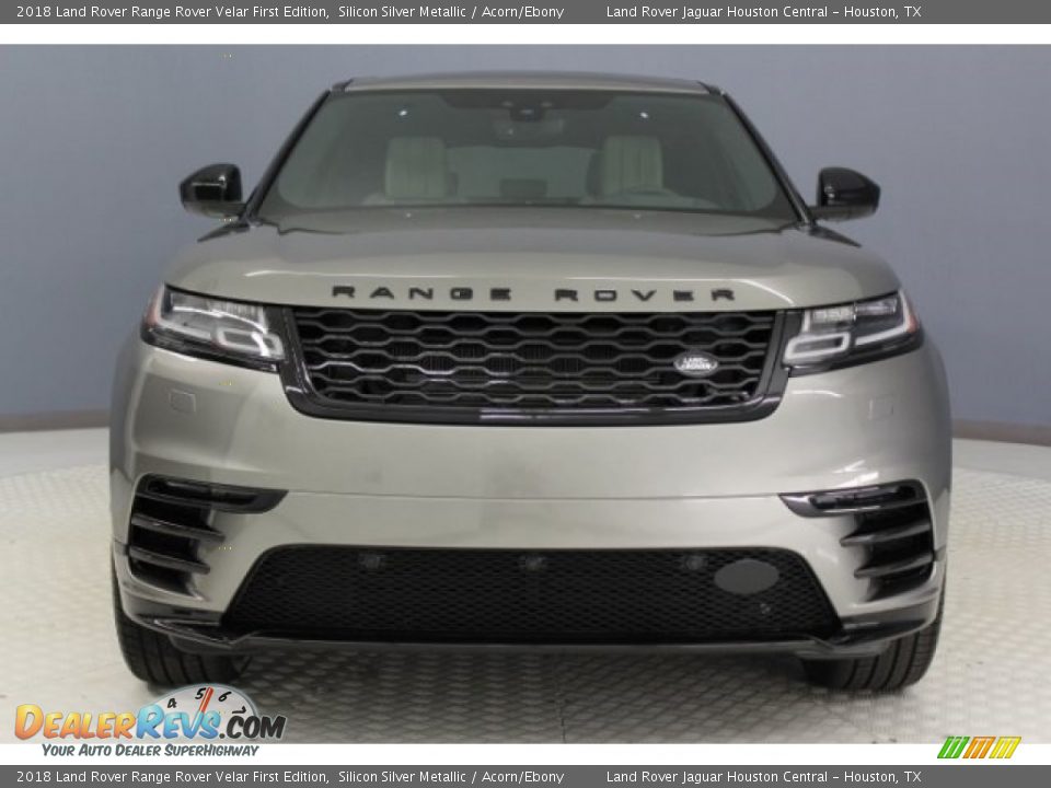 2018 Land Rover Range Rover Velar First Edition Silicon Silver Metallic / Acorn/Ebony Photo #2