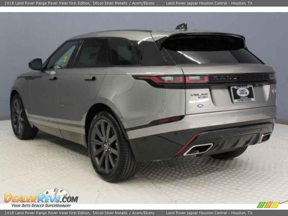 2018 Land Rover Range Rover Velar First Edition Silicon Silver Metallic / Acorn/Ebony Photo #5