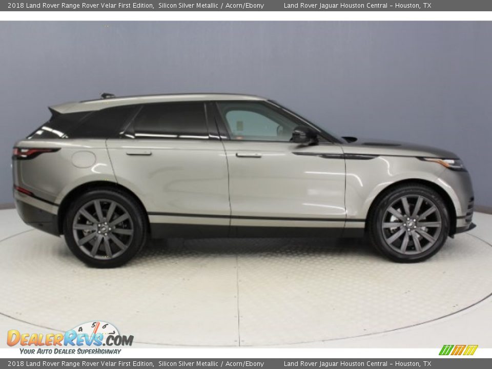 2018 Land Rover Range Rover Velar First Edition Silicon Silver Metallic / Acorn/Ebony Photo #9