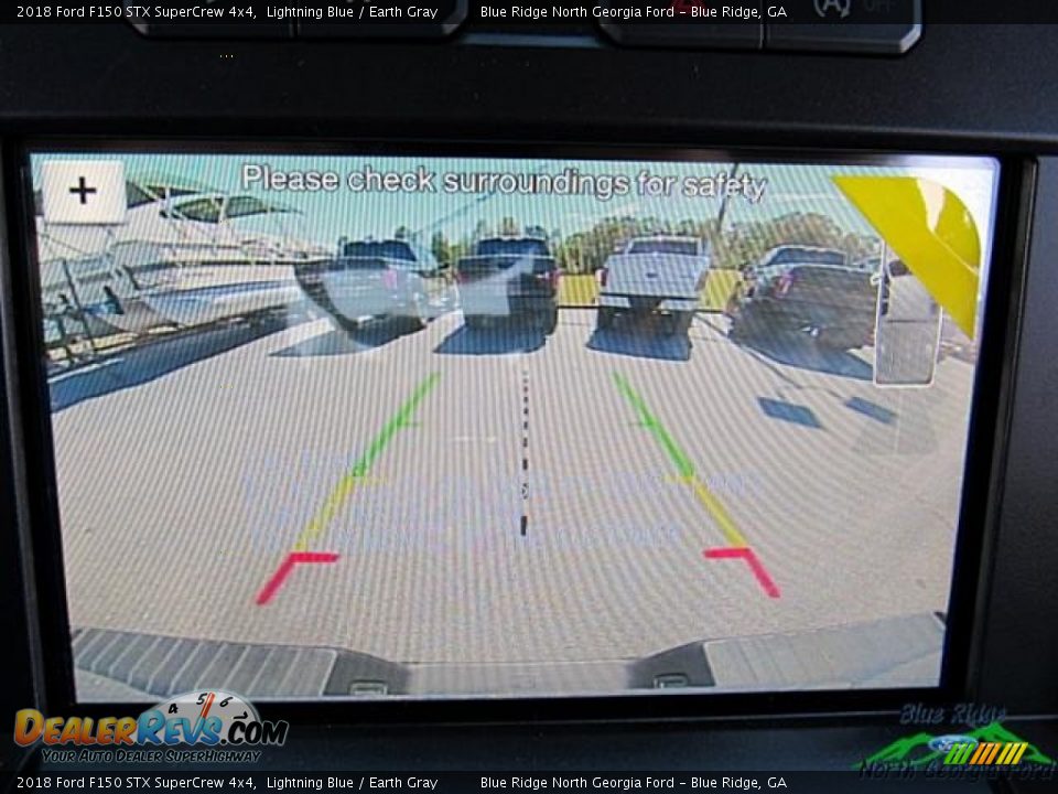 2018 Ford F150 STX SuperCrew 4x4 Lightning Blue / Earth Gray Photo #21