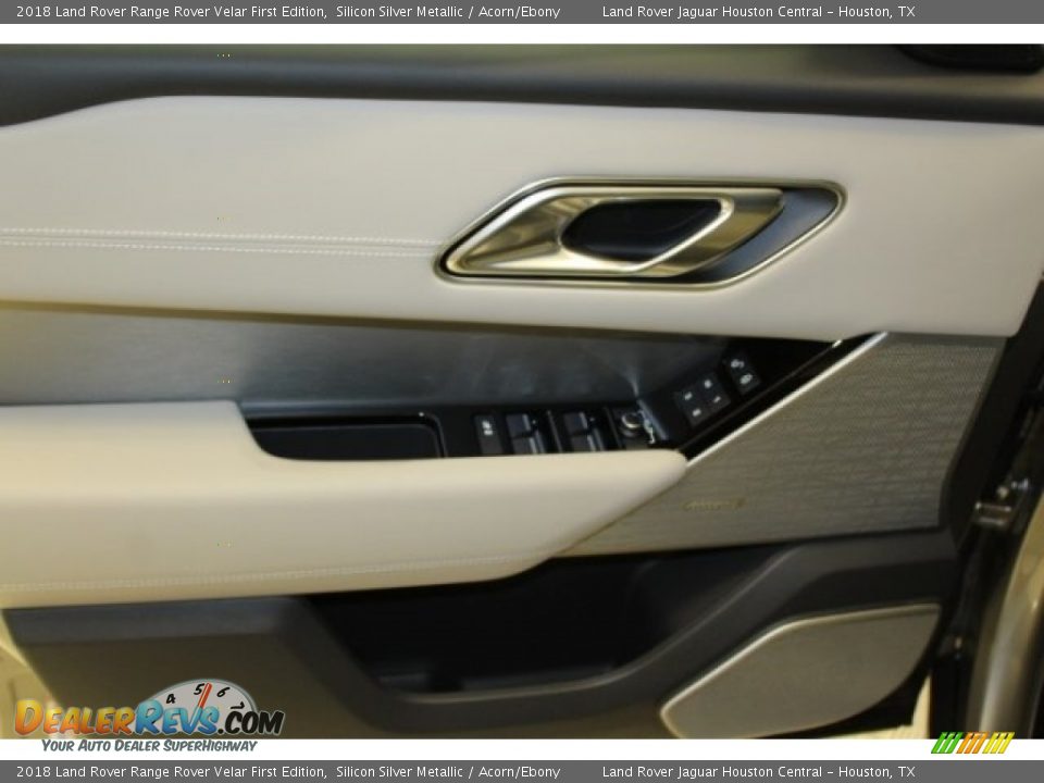 2018 Land Rover Range Rover Velar First Edition Silicon Silver Metallic / Acorn/Ebony Photo #12