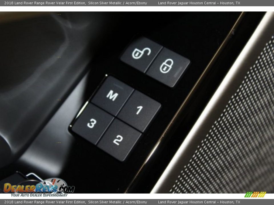 2018 Land Rover Range Rover Velar First Edition Silicon Silver Metallic / Acorn/Ebony Photo #13