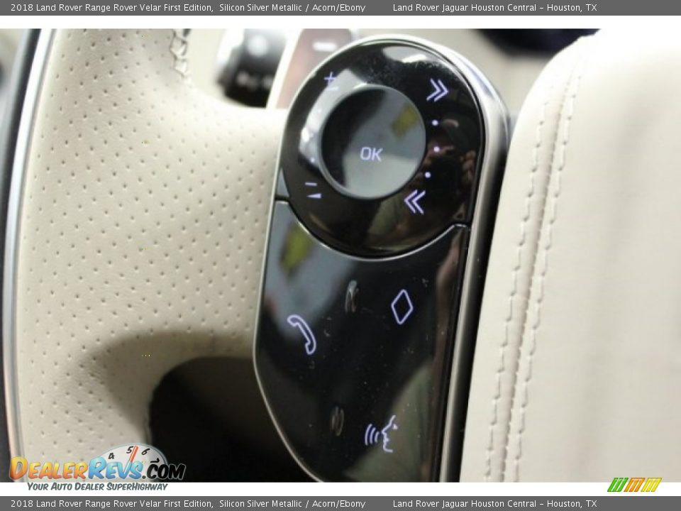 2018 Land Rover Range Rover Velar First Edition Silicon Silver Metallic / Acorn/Ebony Photo #17